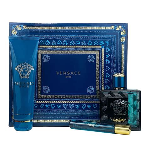 versace eros edt set|eros Versace edt 100pv.